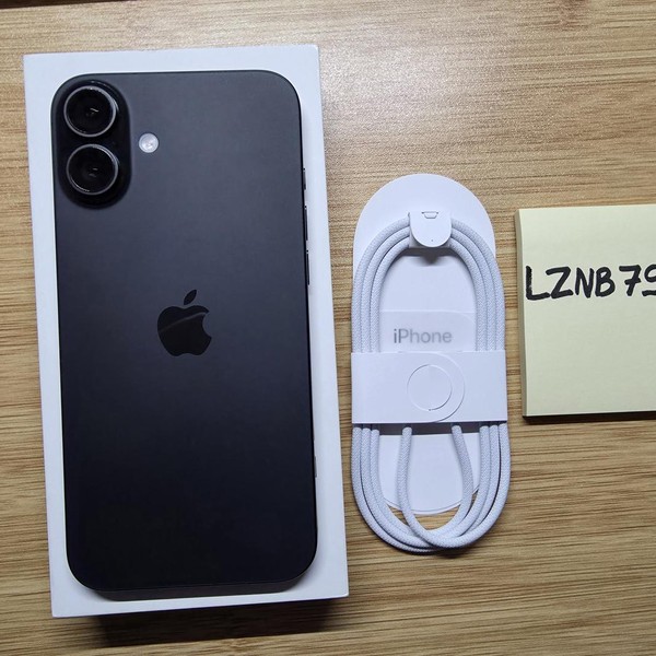 Apple iPhone 16 Plus - Unlocked, 128 GB, Black, A3082