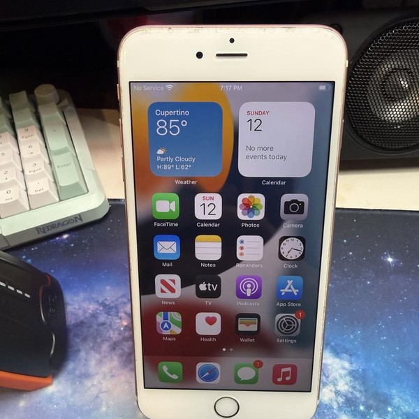 Apple iPhone 6S Plus - Unlocked, 32 GB, Rose Gold, A1634