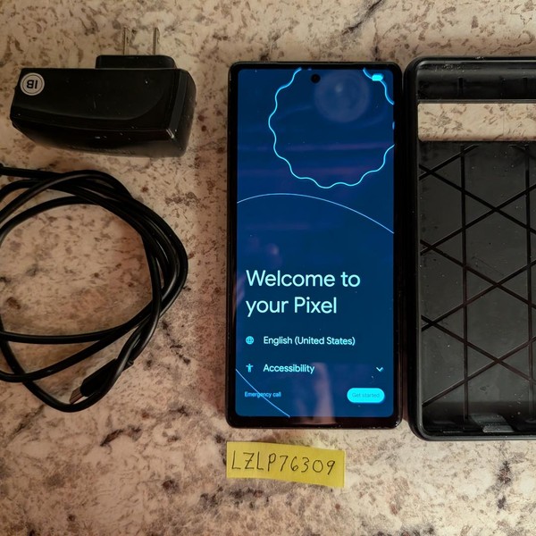 Google Pixel 7a - Unlocked, 128 GB, Charcoal, 8 GB, GWKK3