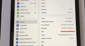 Good
													Apple iPad 9th Gen - Unlocked, Gray, 64 GB, A2603, photo 2 of 13