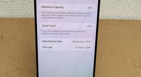 Fair
													Apple iPhone 16 Pro - Unlocked, Black, 128 GB, A3083, photo 4 of 16