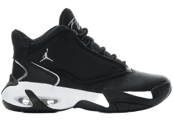 Jordan Max Aura 4 Black Metallic Silver (GS) for sale