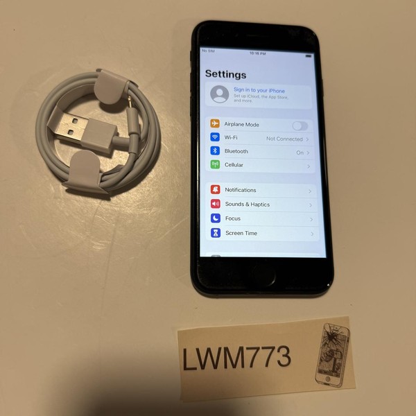 Apple iPhone SE 3rd Gen 2022 - Unlocked, 64 GB, Midnight, A2595