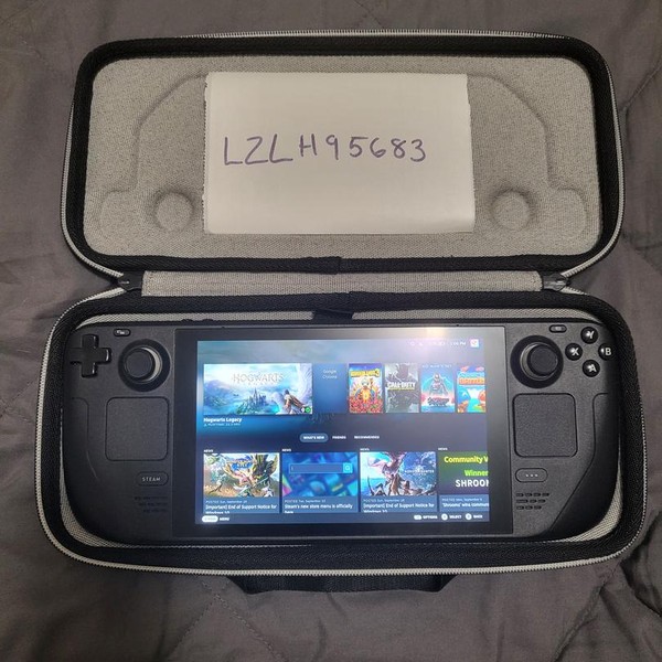 Steam Deck - 512 GB, Black, 16 GB, AMD