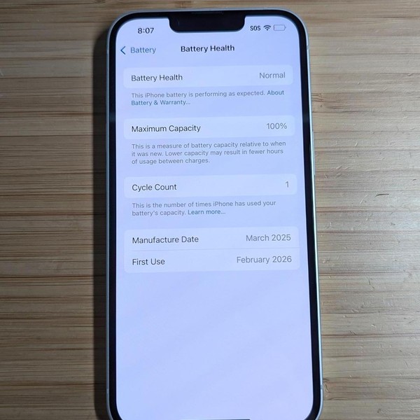 Apple iPhone 16e - AT&T, 128 GB, White, A3212