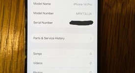 Good
													Apple iPhone 14 Pro - Unlocked, Black, 128 GB, A2650, photo 4 of 5