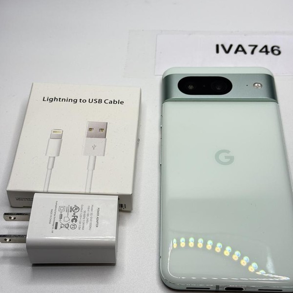 Google Pixel 8 - Unlocked, Mint, 128 GB, 8 GB, G9BQD, Sub-6 5G