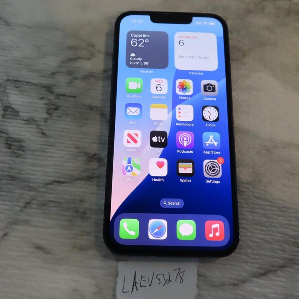 Apple iPhone 14 - Unlocked, 128 GB, Midnight, A2649