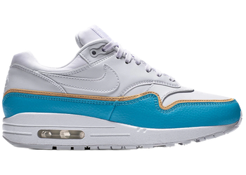 Nike Air Max 1 Liner White Blue (Women's) for sale