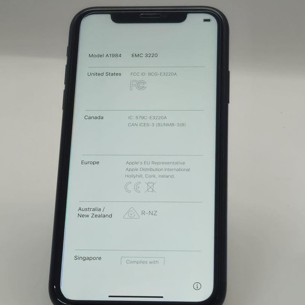 Apple iPhone Xr - AT&T, 64 GB, Black, A1984