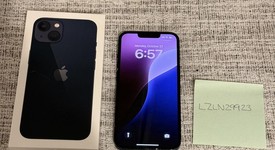 Fair
													Apple iPhone 13 - Unlocked, Midnight, 128 GB, A2482, photo 1 of 12