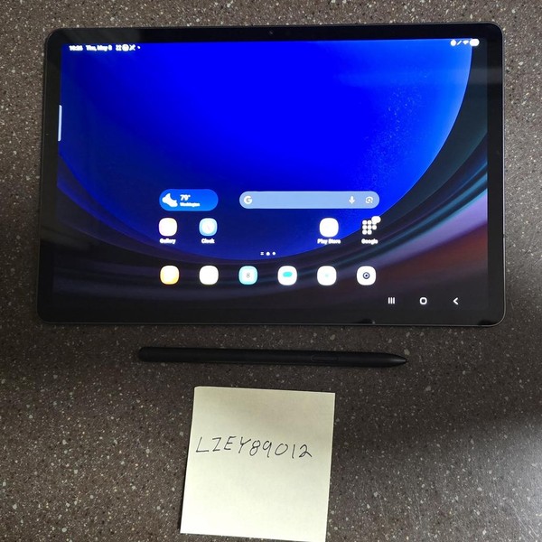 Samsung Galaxy Tab S9 - Wi-Fi, 256 GB, Graphite, 12 GB, SM-X710