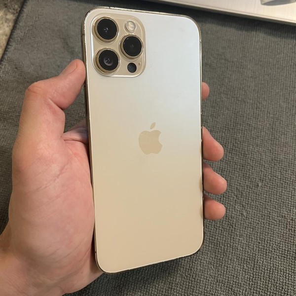 Apple iPhone 12 Pro Max - Unlocked, 128 GB, Gold, A2342