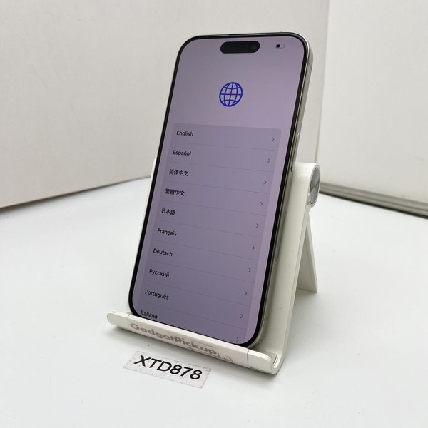 Apple iPhone 15 Pro - Unlocked, 128 GB, White, A2848