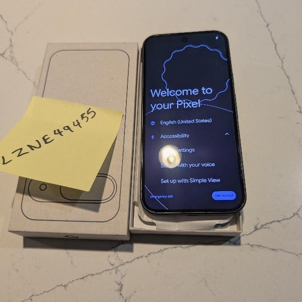 Google Pixel 9 - Mint Mobile, 128 GB, Obsidian, 12 GB, G2YBB