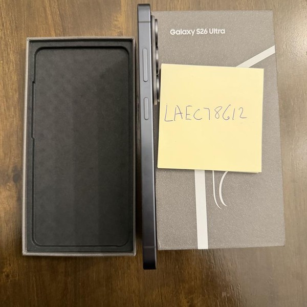 Samsung Galaxy S26 Ultra - T-Mobile, 256 GB, Black, 12 GB, SM-S948U