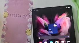 Good
													Samsung Galaxy Z Fold3 5G - Unlocked, Black, 256 GB, 12 GB, SM-F926U1, photo 3 of 10