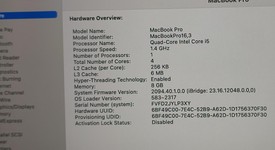 Good
													MacBook Pro 2020 - 13" - I5, Gray, 256 GB, 8 GB, photo 4 of 11