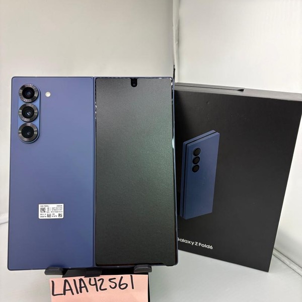 Samsung Galaxy Z Fold6 - Verizon, 256 GB, Navy Blue, 12 GB, SM-F956U