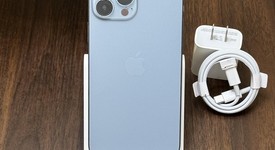 Good
													Apple iPhone 13 Pro Max - Unlocked, Sierra Blue, 128 GB, A2484, photo 1 of 8