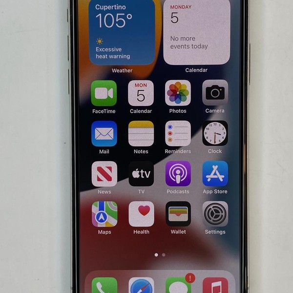 Apple iPhone X - Unlocked, 256 GB, Silver, A1865
