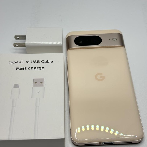 Google Pixel 8 - Unlocked, 256 GB, Rose, 8 GB, G9BQD, Sub-6 5G