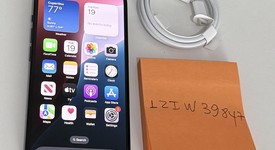 Good
													Apple iPhone 15 - Cricket, Black, 128 GB, A2846, photo 1 of 12