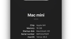 Mint
													Mac Mini 2024 - Apple M4, 256 GB, 16 GB, photo 4 of 6