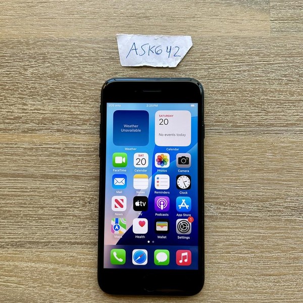 Apple iPhone SE 3rd Gen 2022 - Unlocked, 128 GB, Midnight, A2595