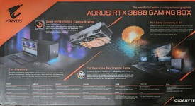 New
													Gigabyte GeForce RTX 3080 Gaming Box eGPU - GV-N3080IXEB-10GD, AORUS, photo 1 of 3