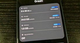 Good
													Samsung Galaxy S21 FE 5G - Unlocked, Navy Blue, 128 GB, 6 GB, SM-G990U1, photo 3 of 7