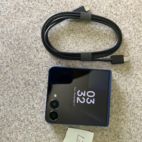 Samsung Galaxy Z Flip7 - Unlocked, 512 GB, Blue Shadow, 12 GB, SM-F766U1