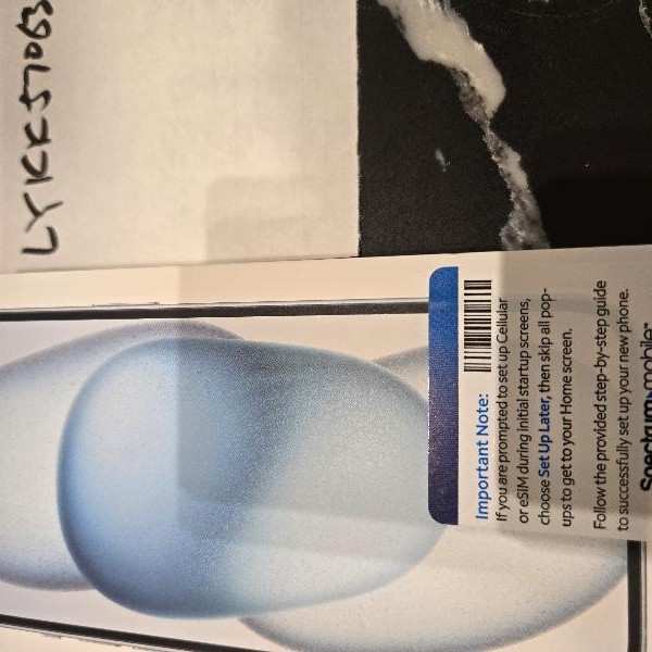 Apple iPhone 15 Plus - Spectrum, 128 GB, Blue, A2847