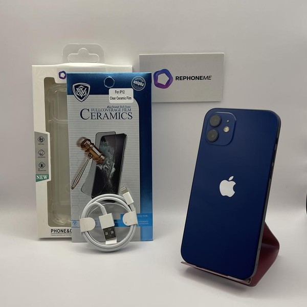 Apple iPhone 12 - Unlocked, 64 GB, Blue, A2172