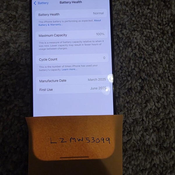 Apple iPhone 16 Pro - Unlocked, 128 GB, Black, A3083