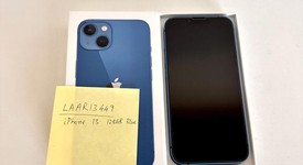 Mint
													Apple iPhone 13 - Unlocked, Blue, 128 GB, A2482, photo 4 of 9