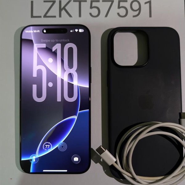 Apple iPhone 16 Pro Max - Unlocked, 256 GB, Black, A3084