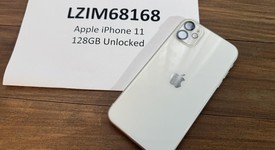 Good
													Apple iPhone 11 - Unlocked, White, 128 GB, A2111, photo 3 of 4
