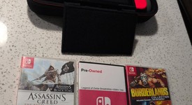 Good
													Nintendo Switch - Neon Blue, 32 GB, photo 1 of 6