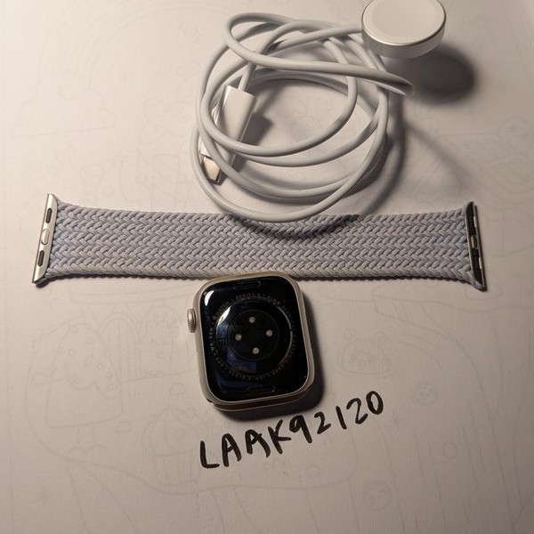 Apple Watch Series 8 41mm - Starlight, A2770 - GPS, Aluminum