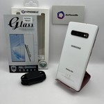 Mint Samsung Galaxy S10 Plus - Unlocked, 512 GB, Ceramic White, 8 GB, SM-G975U1