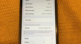 Mint
													Apple iPhone 11 - Unlocked Non-US, Black, 128 GB, A2221, photo 3 of 4