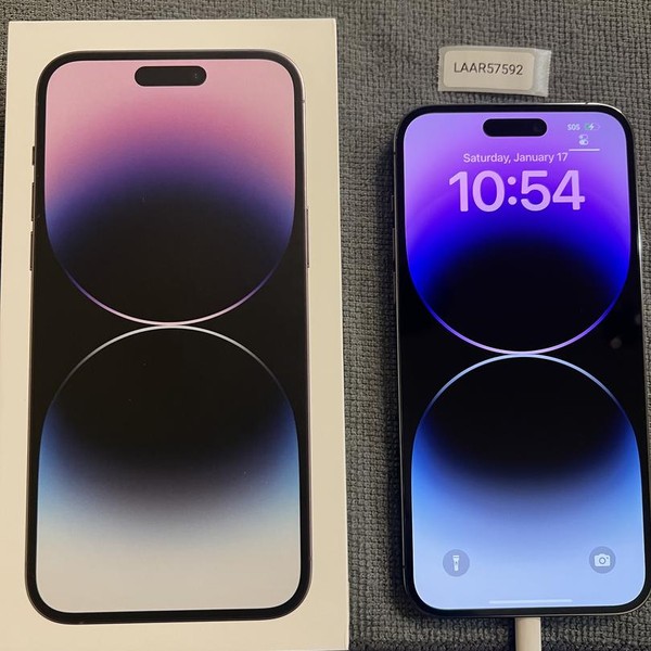 Apple iPhone 14 Pro Max - Unlocked, 128 GB, Purple, A2651