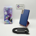 Mint Samsung Galaxy S21 5G - Unlocked, 128 GB, Violet, 8 GB, SM-G991U1