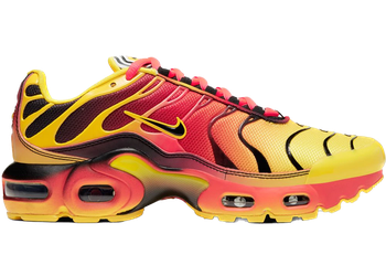 Nike Air Max Plus Fade Chrome Yellow Bright Crimson (GS) for sale