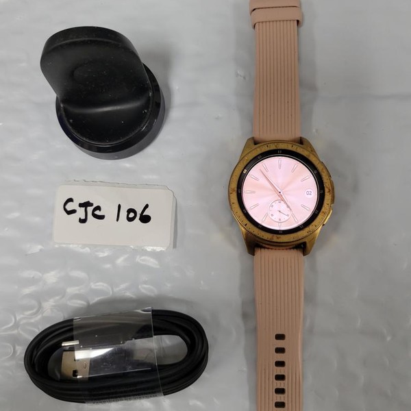 Samsung Galaxy Watch 42mm - Unlocked, Rose Gold, LTE