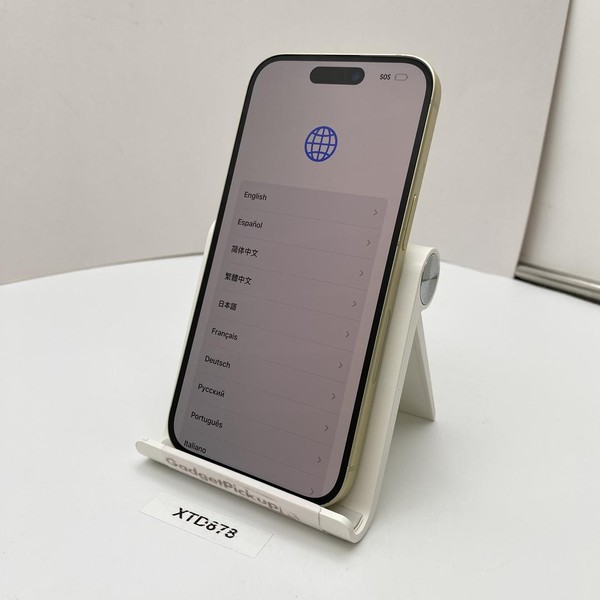 Apple iPhone 15 - Unlocked, 128 GB, Yellow, A2846