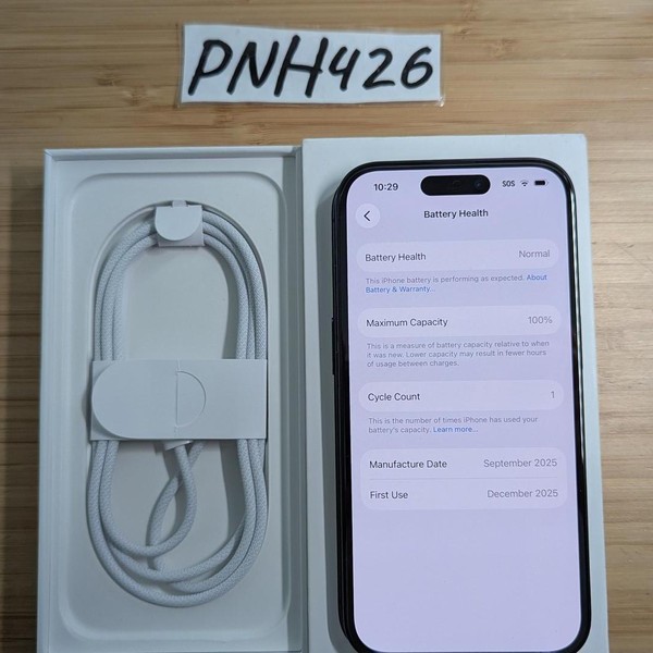 Apple iPhone 16 - Unlocked, 128 GB, Black, A3081
