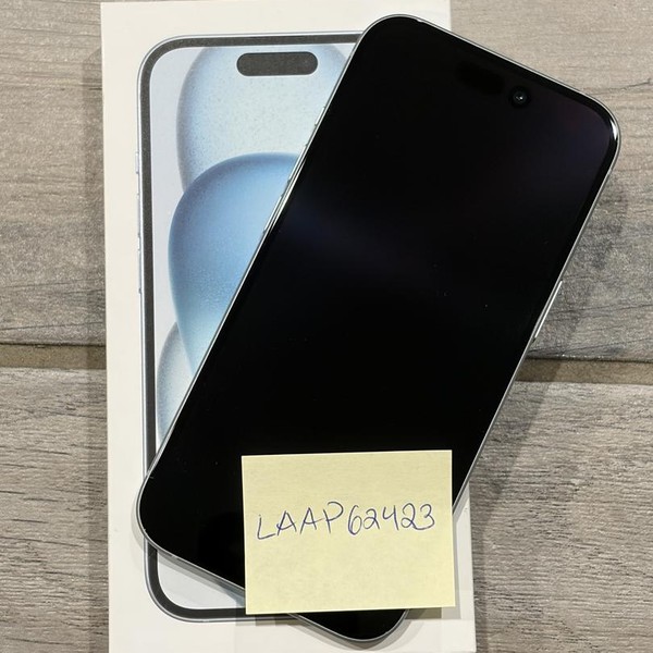 Apple iPhone 15 - Unlocked, 128 GB, Blue, A2846