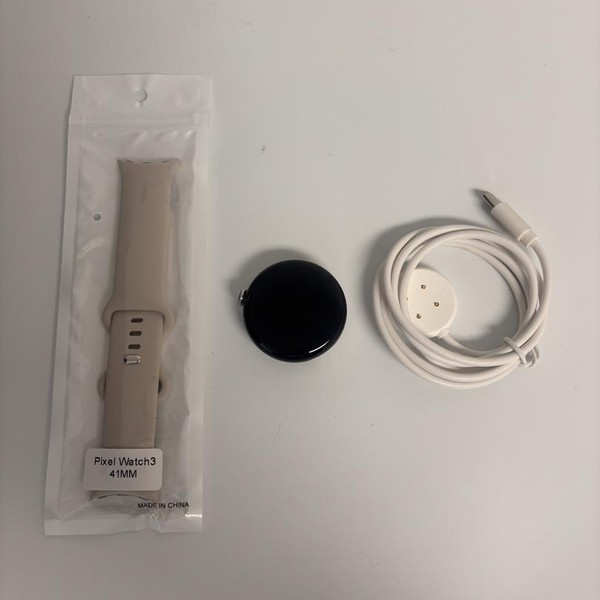 Google Pixel Watch 3 - Unlocked, Silver, 41mm, LTE